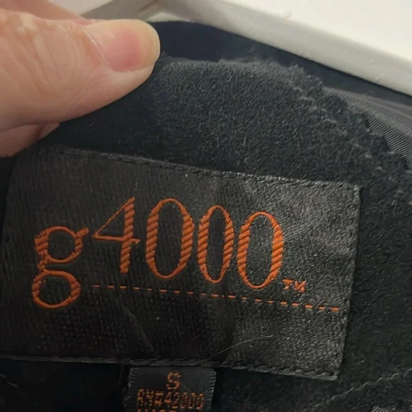 Black Suede Leather with fringe and conchos - Picture 7 of 11